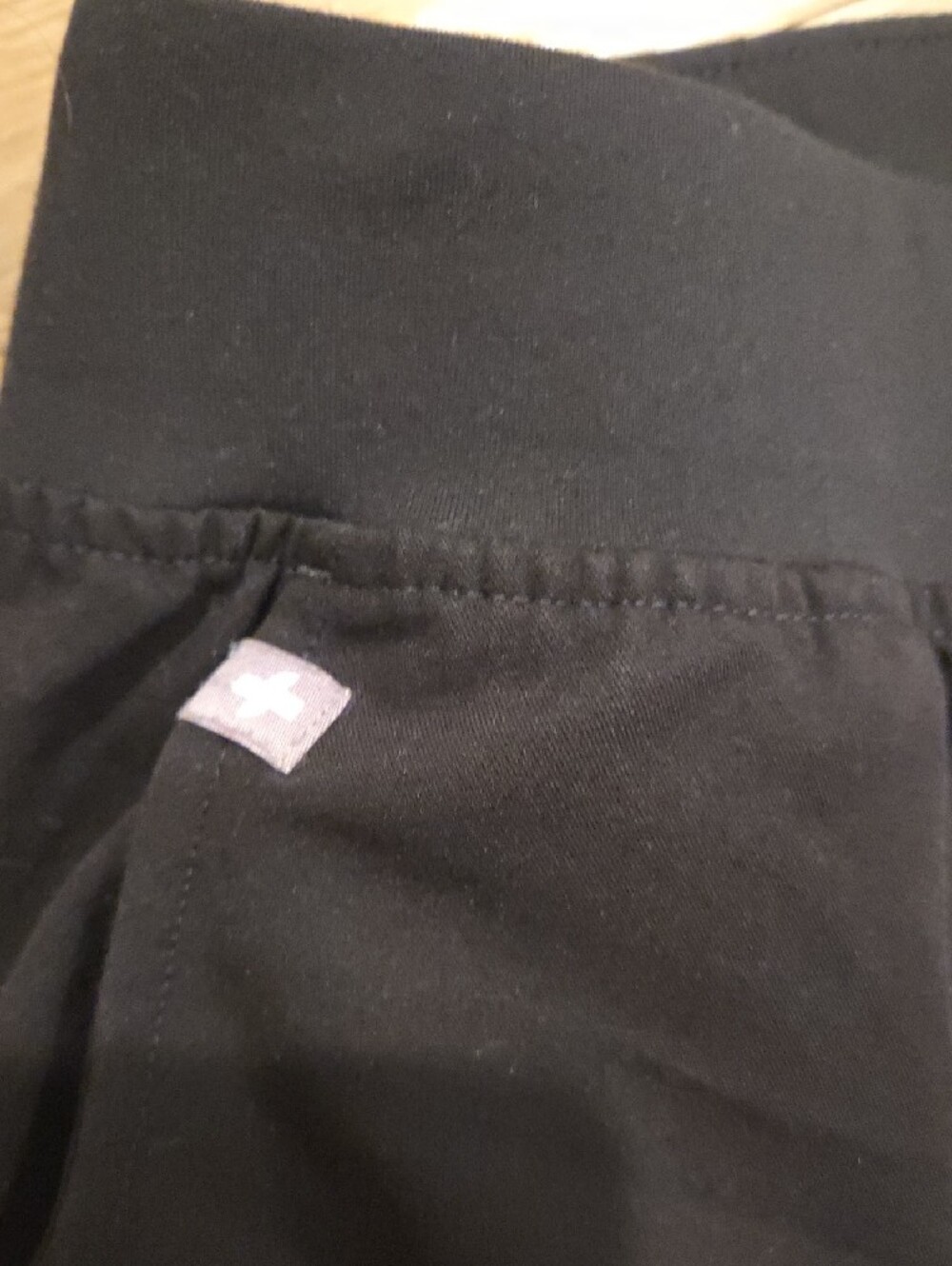 Figs Women's Black Jogger Scrub pants with Grey Drawstring - Picture 5 of 8